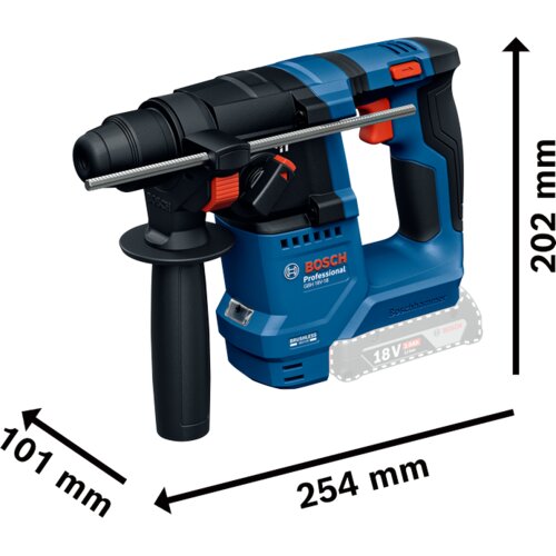 Bosch Kombinovani set PRO Komplet od 3 alata od 18 V: GSB + GBH + GWS + 2x GBA 4.0Ah + GAL18V-40 0615A500AG Slike