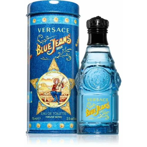 Versace Blue Jeans Man toaletna voda 75 ml za moške