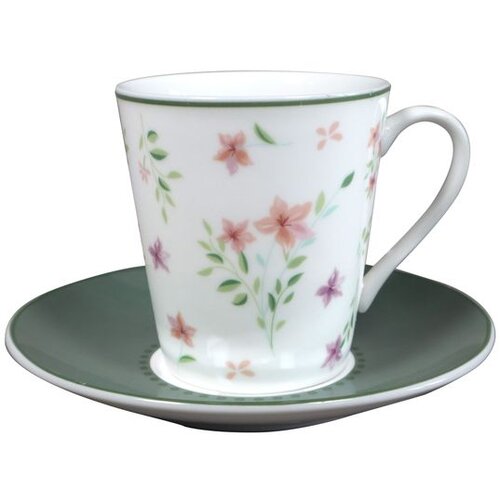 Sigma PORCELAN SET ZA KAFU 150ml 6/1 (GREEN GARDEN) JH-CS-150V-9221 Cene