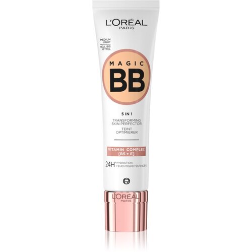 L&amp;acute;Or&amp;eacute;al Paris wake up &amp;amp; glow bb C&amp;acute;Est magic SPF20 bb krema z uv za&amp;scaron;čito 30 ml odtenek light Slike