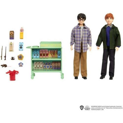  Harry Potter Harry in Ron Hogwarts artikulirani lutki z dodatki, Večbarvno, (21552521) Cene