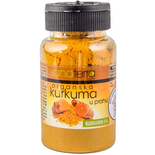 Sanaterra Kurkuma Organska u prahu 50g Cene