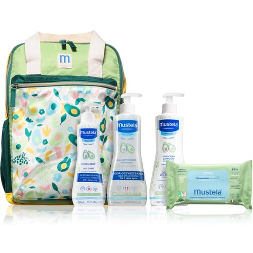 Mustela® Bébé Backpack Set poklon set (za djecu od rođenja) Cijene