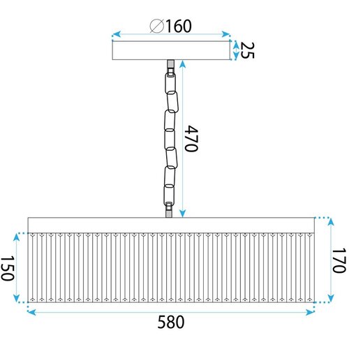 Toolight Luster APP1531-8CP4 Gold Slike