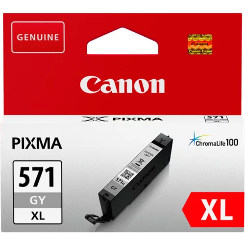  kartuša Canon CLI-571GY XL siva - original