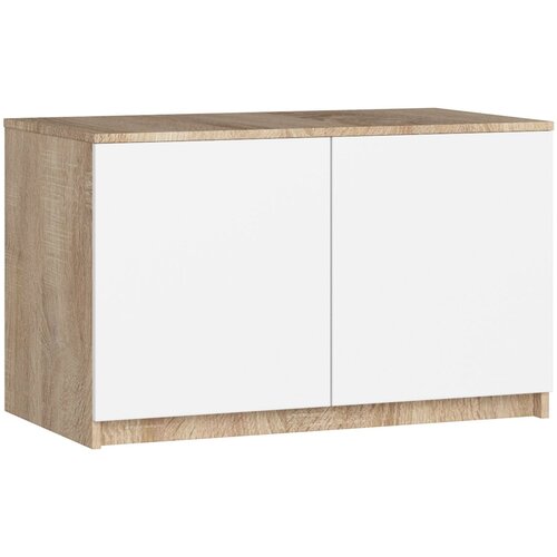 AKORD Nadgradna Omarica Za Garderobno Omaro, 2 Vrata, Hrast Sonoma/Bela, (5000331668) Slike