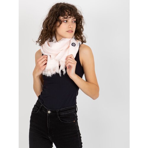 Fashion Hunters Women&amp;#039;s scarf with print - pink Slike
