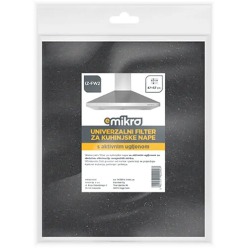 MIKRO filter za kuhinjsku napu IZ-FW2 carbon Slike