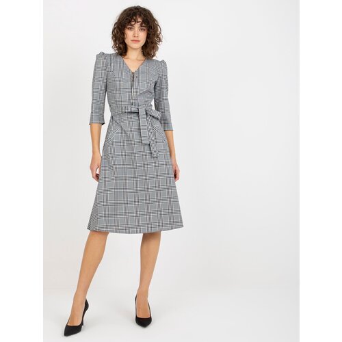 LAKERTA Dress-LK-SK-507839.31-white-black Slike