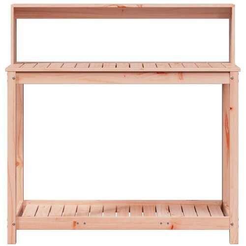  Stol za sadnju s policama 108x50x109,5 cm od masivne duglazije Slike
