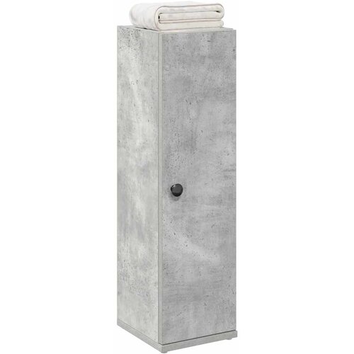 vidaXL Kopalniška omarica z držalom za zvitke betonsko 20,5x22x72 cm Cene