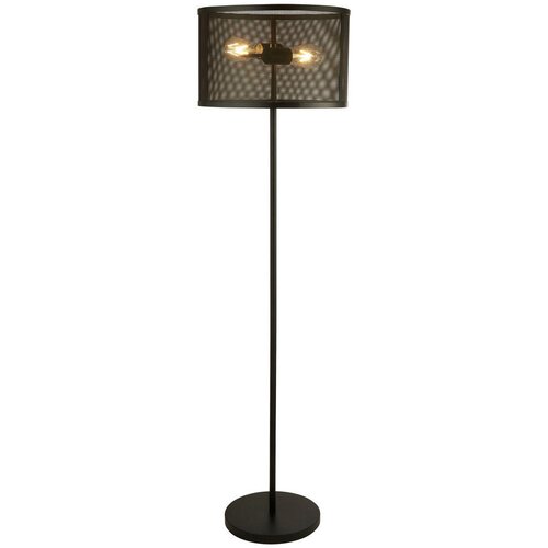 XXXL EU2832-2BK - Podna lampa FISHNET 2xE27/60W/230V crna Cene