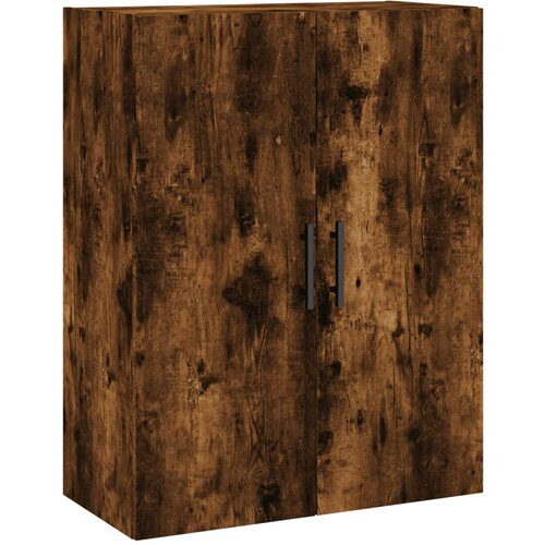 Maison Chic Stenska omarica - Zidna omarica dimljen hrast 69,5x34x90 cm iu491, (22063526) Cene