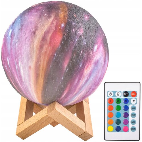  Led rgb 3D luna z daljinskim upravljalnikom 20cm Cene