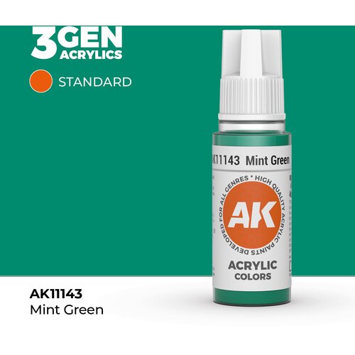 AK Interactive Mint Green 17ml - 3rd Gen Akrilna Boja AK11143 Slike