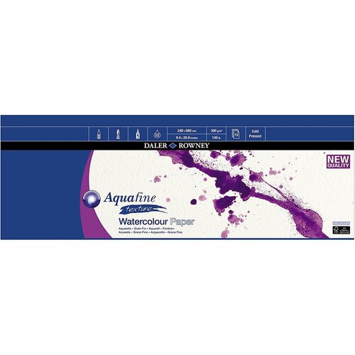 Daler Rowny Blok akvarelni Aquafine 24x68 cm 300g 12 listni CP, (20633920) Cene