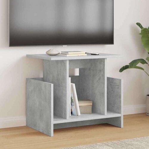 TV stojalo Betonsko siva 50 x 35 x 45 cm Konstruiran les, (5000132384) Cene