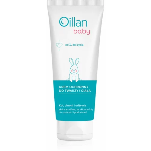 Oillan Baby Face and Body Cream zaštitna krema za djecu za lice i tijelo 75 ml
