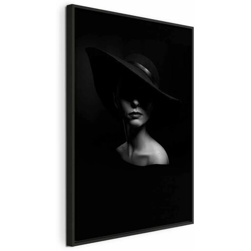  Slika - Mysterious Woman (1 Part) Vertical 60x90 U crnom drvenom okviru Cijene