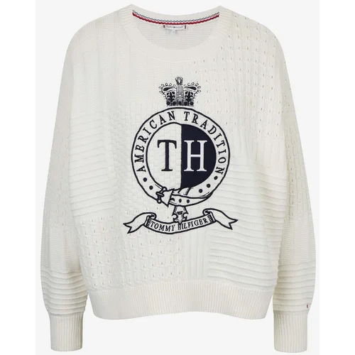 Tommy Hilfiger Pulover Bela