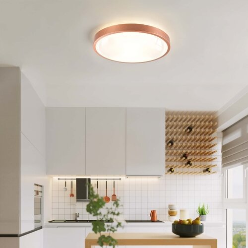 Brilagi LED prigu&amp;scaron;iva svetiljka GLASS POOL DOUBLE LED/48W/230V 40 cm bakarna + s daljinskim upravljačem Slike