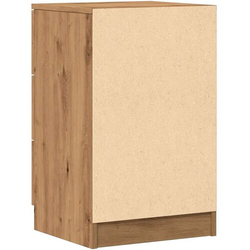 VidaXL Noćni ormarić Artisan hrast 40x36x65 cm izrađeno drvo Slike