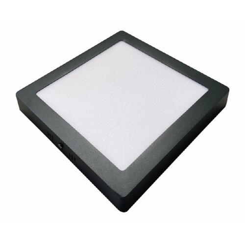 Ferotehna Nadgradni LED panel Slim (6 W, 450 LM, 4000 k, 12 x 12 cm, antracit) Cene