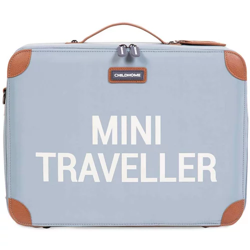 Childhome otroški potovalni kovček mini traveller grey off white