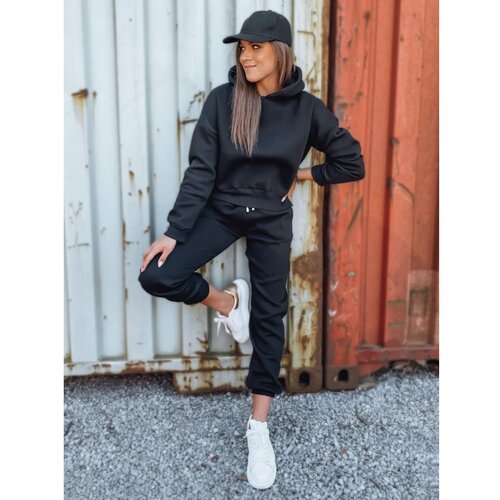 DStreet Women&amp;#039;s tracksuit LILU black AY0697 Slike