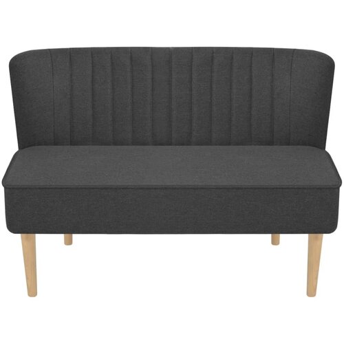 Maison Chic kavč - Sofa - Kanape iz blaga 117x55,5x77 cm temno siv, (21727161) Cene