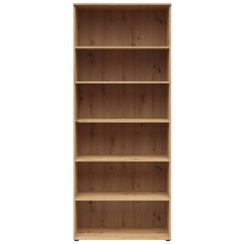 CARRYHOME regal 80/195/40 cm hrast artisan Slike