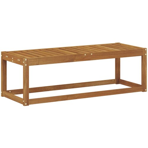 vidaXL Zunanji stolček klop Naravna 115 x 43 x 37 cm, (5000269306) Cene