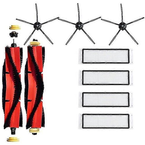 INORCO 9Pcs Set za Roborock S5 Max S6 S60 S5 S50 T6 Mop Stranska Krtača Črna, (21874498) Slike