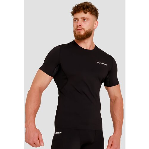 GymBeam Kompresijska majica High Black Slike