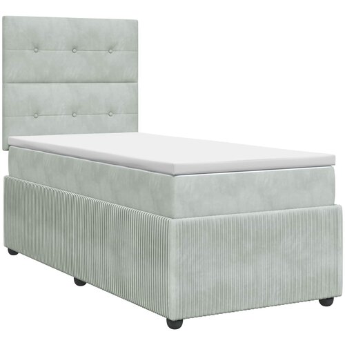  Boxspring krevet s madracem Svjetlosiva Jjedan Bar&amp;scaron;un Slike