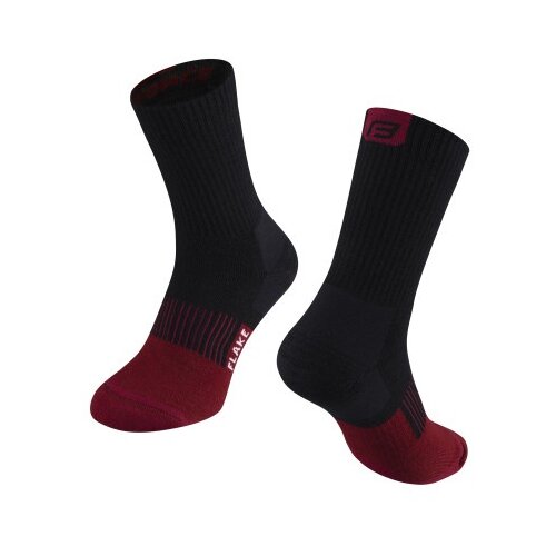 Force čarape flake, crno-bordo l-xl / 42-47 ( 9011945 ) Cene
