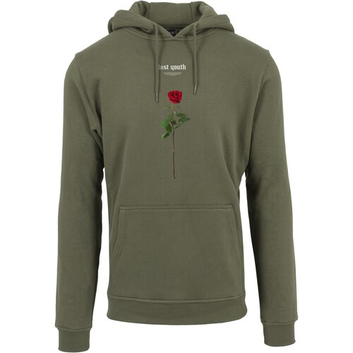 MT Men Lost Youth Rose Hoody Olive Slike