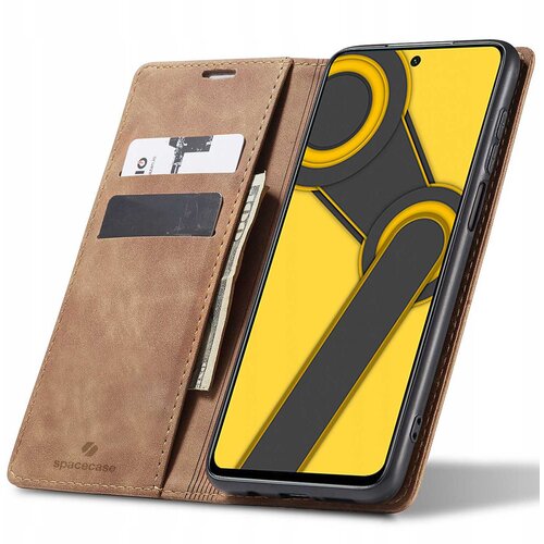 Spacecase OVITEK DENARNICA ZA XIAOMI REDMI NOTE 9S 9 PRO RJAVA, (21964142) Cene