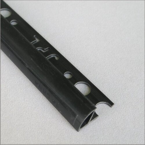Euro- profil PVC spoljašnji ger 10mm 14 crna Slike