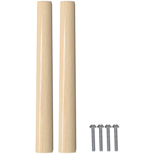 Ravna dr&amp;scaron;ka 2 pcs Boja prirodnog drva 130 x 25 x 30 mm Slike