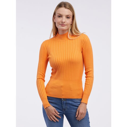 Orsay Orange Women&amp;#039;s Ribbed Sweater - Women Slike
