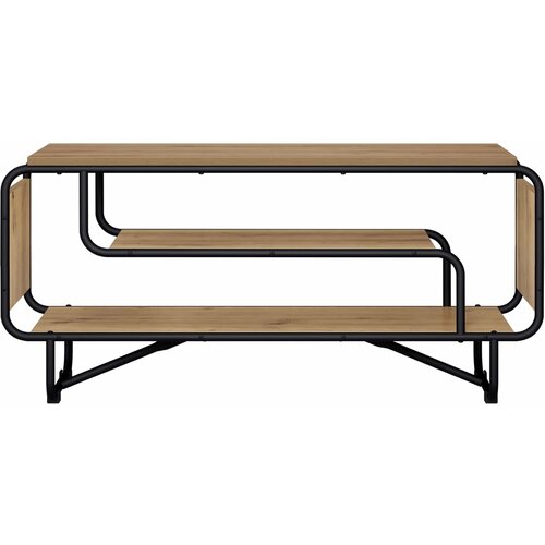  TV stalak 98 x 36 x 45 cm Hrast artisan Konstruirano drvo Slike
