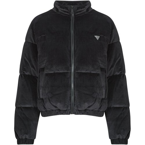 Guess Puhovke COUTURE PUFFER JACKET Črna Slike