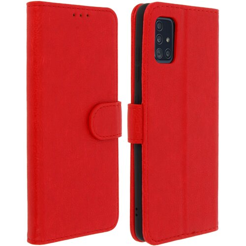 AVIZAR folio case samsung galaxy A51 z držalom za kartico - rdeca, (20616980) Cene