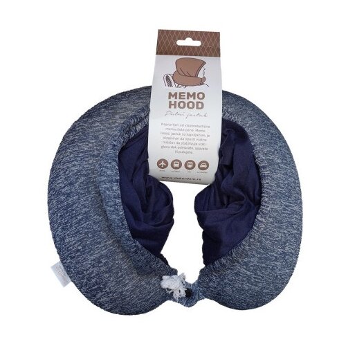 Dekordom putni jastuk memo hood sa kapuljačom - navy ( 023063 ) Cene