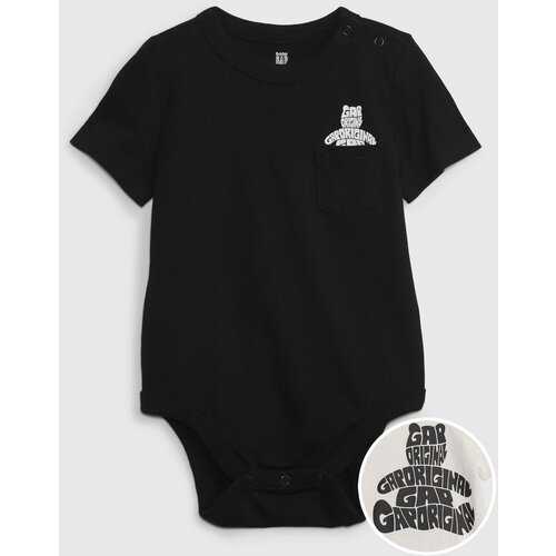 GAP Baby Bodysuit with Teddy Bear - Boys Cene