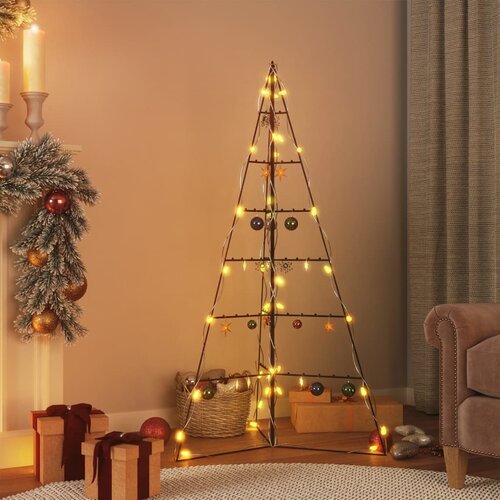  Metalno ukrasno božićno drvce crno 140 cm Cene