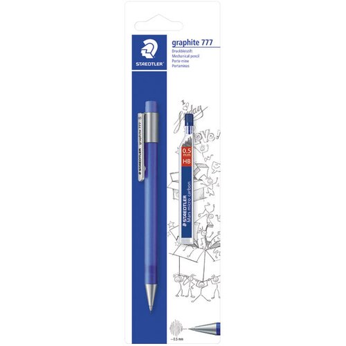  TEHNIČNA 0,5 MM GRAPHITE PLUS MINE STAEDTLER 7775SBK25D BLISTER Slike