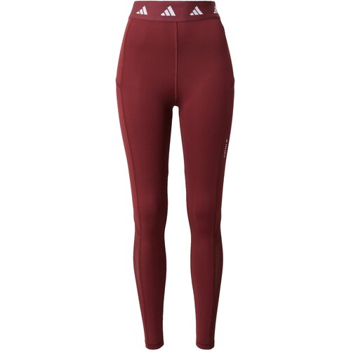 Adidas Športne hlače rdeča / bela Cene