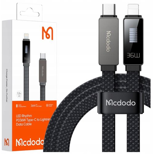 McDodo POLNILEC USB-C STRELA HITRO POLNJENJE KABEL ZA IPHONE 1M VODIL, (21747976) Cene